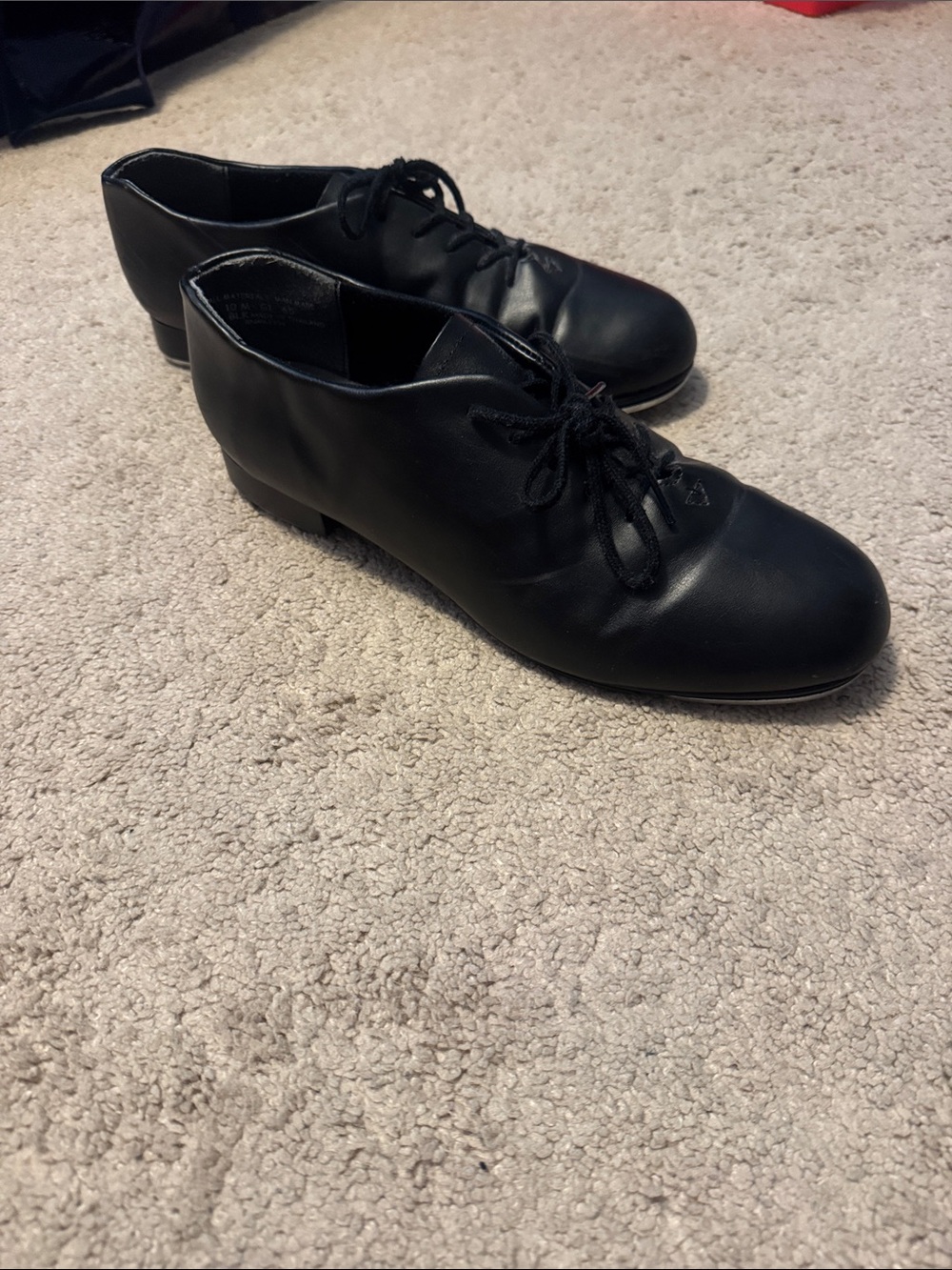 Capezio Men's Black Leather Tap Shoes -